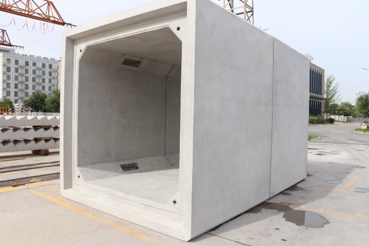 試拼成功！陜建新型建材公司鄠周眉高速公路項(xiàng)目預(yù)制綜合管廊正式投入生產(chǎn)